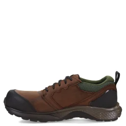Work & Safety*Timberland Pro Men's , Reaxion Low Comp Safety Toe Work Shoe Brown Green
