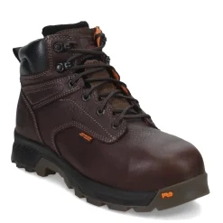 Boots*Timberland Pro Men's , Titan EV 6in Comp Toe Waterproof Boot Dark Brown
