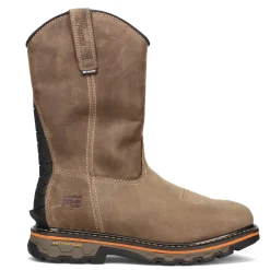 Work & Safety*Timberland Pro Men's , True Grit Pull On Soft Toe Waterproof Work Boot Turkish Coffee