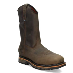Boots*Timberland Pro Men's , True Grit Pull On Comp Toe Safety Work Boot Turkish Coffee