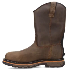 Boots*Timberland Pro Men's , True Grit Pull On Comp Toe Safety Work Boot Turkish Coffee