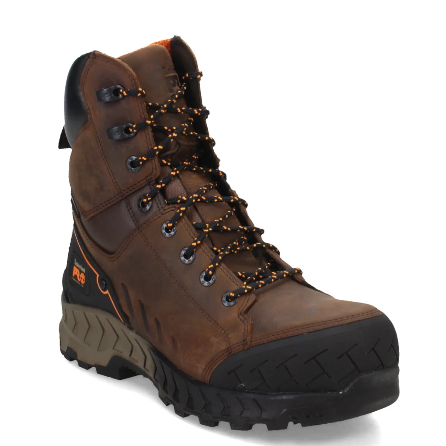 Boots*Timberland Pro Men's , Work Summit 8" Waterproof Comp Toe Work Boot Brown
