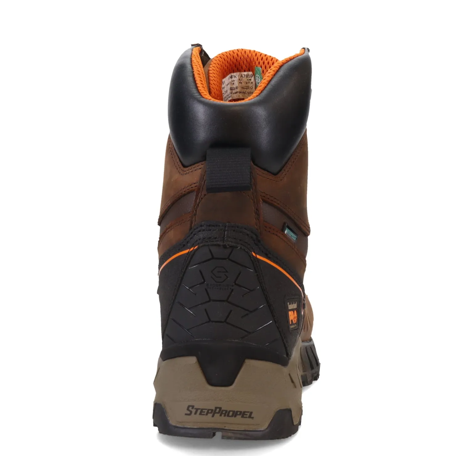 Boots*Timberland Pro Men's , Work Summit 8" Waterproof Comp Toe Work Boot Brown