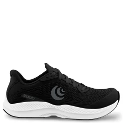 Running*Rockport Works Men's Topo Athletic, Fli-Lyte 5 Running Shoe Black/White