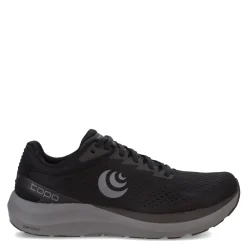 Running*Rockport Works Men's Topo, Phantom 3 Running Shoe Black/Charcoal
