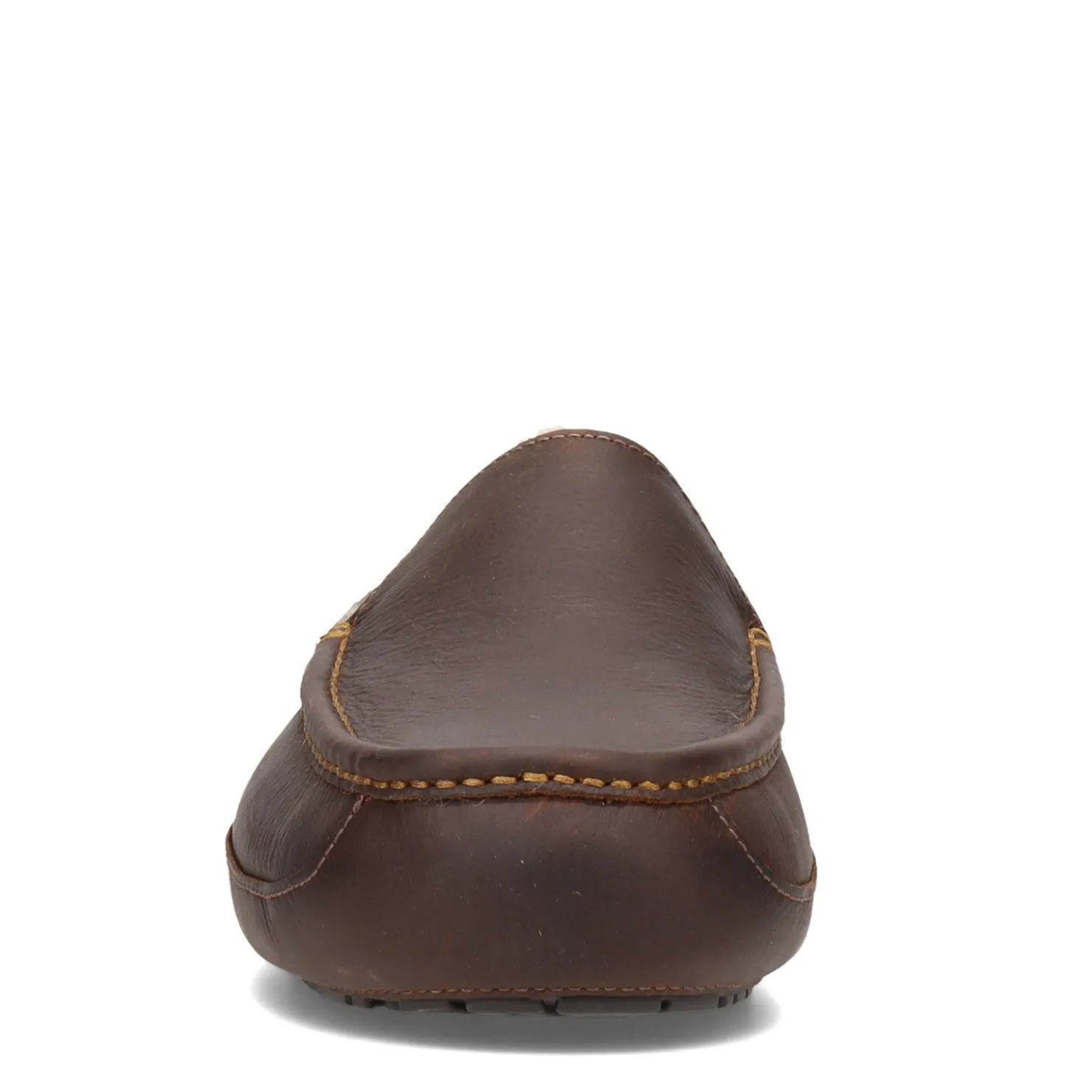 Slippers*UGG Men's , Ascot Slipper Tan Leather