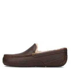 Slippers*UGG Men's , Ascot Slipper Tan Leather