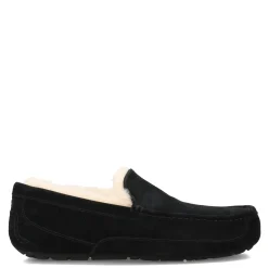 Slippers*UGG Men's , Ascot Slipper - Wide Width Black