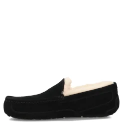 Slippers*UGG Men's , Ascot Slipper - Wide Width Black