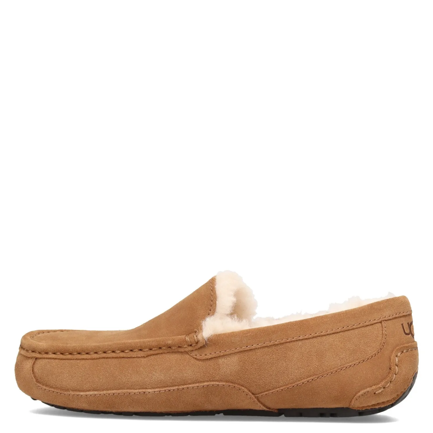Slippers*UGG Men's , Ascot Slipper - Wide Width Chestnut