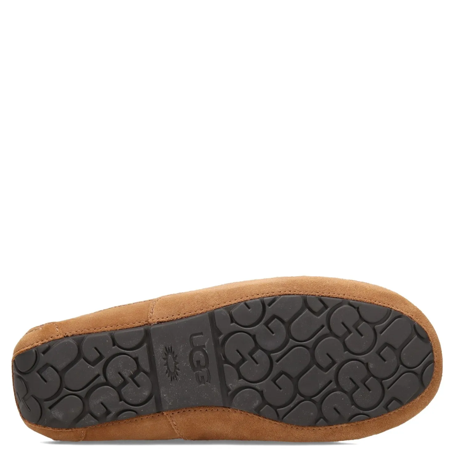Slippers*UGG Men's , Ascot Slipper - Wide Width Chestnut
