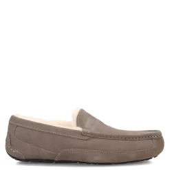 Slippers*UGG Men's , Ascot Slipper - Wide Width Grey