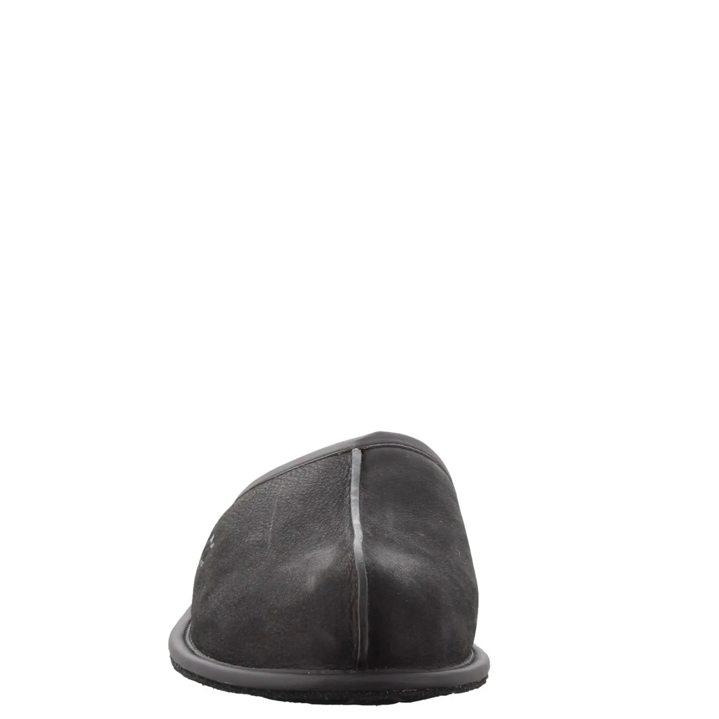 Slippers*UGG Men's , Scuff Slipper Black Leather