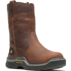 Boots*Wolverine Men's Boots, Durashock Wellington Waterproof Insulated Work Boot Peanut