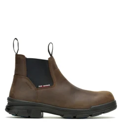 Boots*Wolverine Men's Boots, DuraShocks SR Icon Romeo CarbonMax Work Boot Dark Brown Waterproof Leather