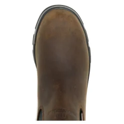 Boots*Wolverine Men's Boots, DuraShocks SR Icon Romeo CarbonMax Work Boot Dark Brown Waterproof Leather