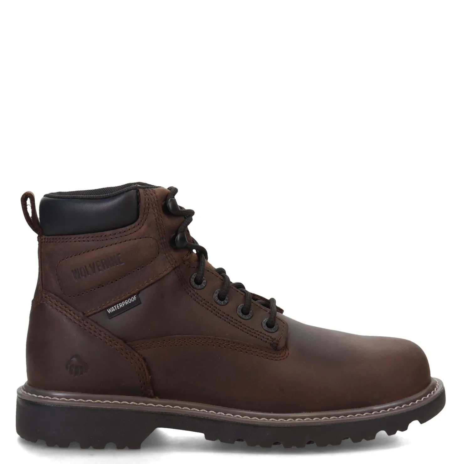 Work & Safety*Wolverine Men's Boots, Floorhand 6 inch Waterproof Steel Toe Work Boot Brown Oiled Leather