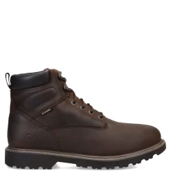 Work & Safety*Wolverine Men's Boots, Floorhand 6 inch Waterproof Work Boots Dark Brown