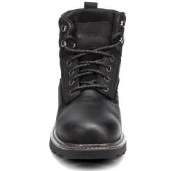 Boots*Wolverine Men's Boots, Floorhand 6 inch Waterproof Work Boot. Black