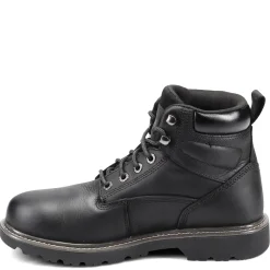 Boots*Wolverine Men's Boots, Floorhand 6 inch Waterproof Work Boot. Black