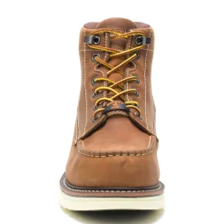 Boots*Wolverine Men's Boots, I-90 Durashocks Moc-Toe Work Boot Tan