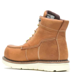 Boots*Wolverine Men's Boots, I-90 Durashocks Moc-Toe Work Boot Tan