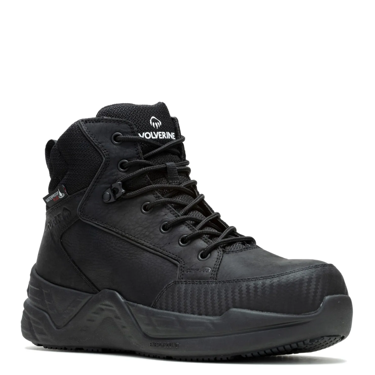 Work & Safety*Wolverine Men's Boots, Proshift Mid LX EnergyBound 6" CarbonMax Work Boot Black
