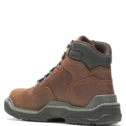 Boots*Wolverine Men's Boots, Raider Durashocks 6in WP Work Boot Peanut