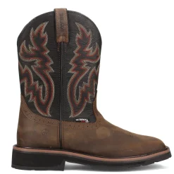 Work & Safety*Wolverine Men's Boots, Rancher ST Work Boot Black Brown