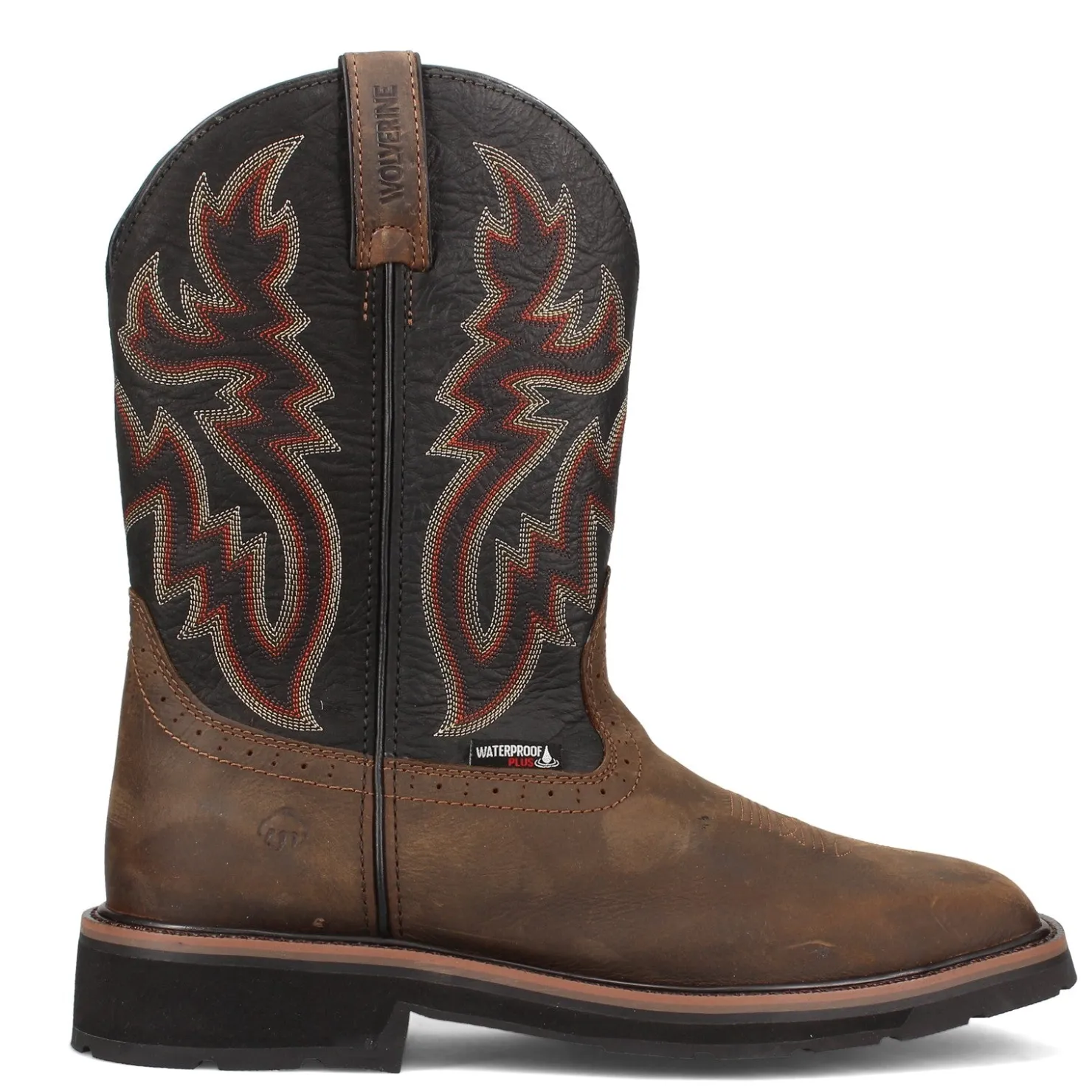 Boots*Wolverine Men's Boots, Rancher ST Work Boot Black Brown