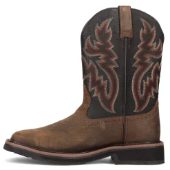 Boots*Wolverine Men's Boots, Rancher ST Work Boot Black Brown