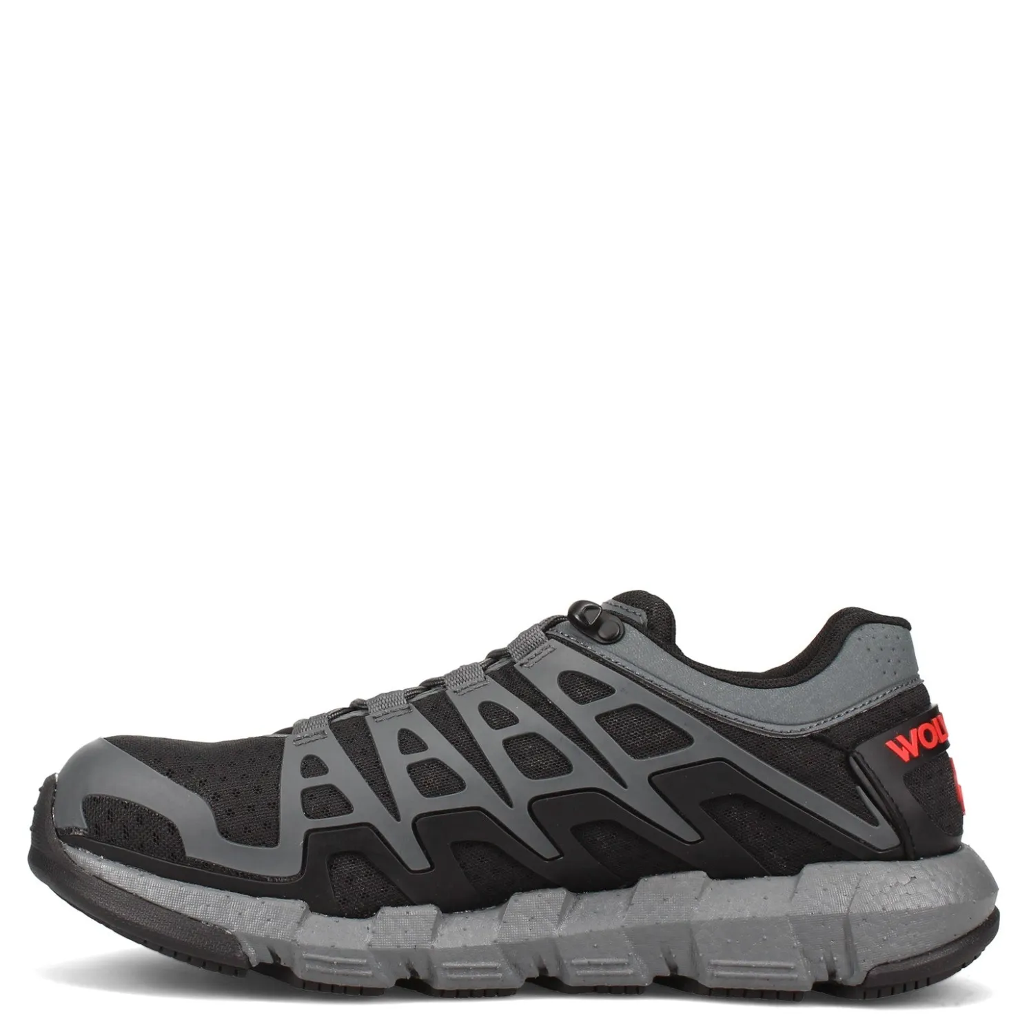 Sneakers & Athletics*Wolverine Men's Boots, Rev DuraShocks Safety Toe Work Shoe Charcoal