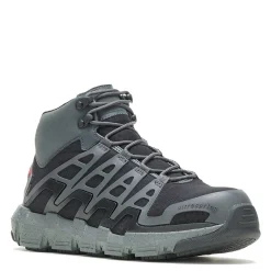 Boots*Wolverine Men's Boots, Rev Vent Ultraspring Durashocks Carbonmax Mid Work Boot Dark Shadow