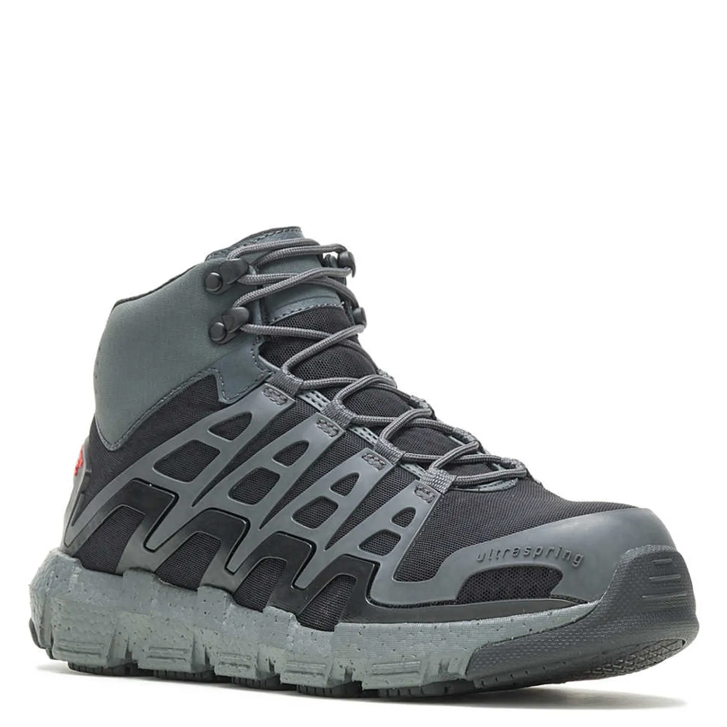 Boots*Wolverine Men's Boots, Rev Vent Ultraspring Durashocks Carbonmax Mid Work Boot Dark Shadow