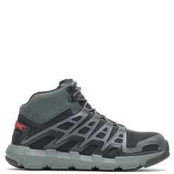 Boots*Wolverine Men's Boots, Rev Vent Ultraspring Durashocks Carbonmax Mid Work Boot Dark Shadow