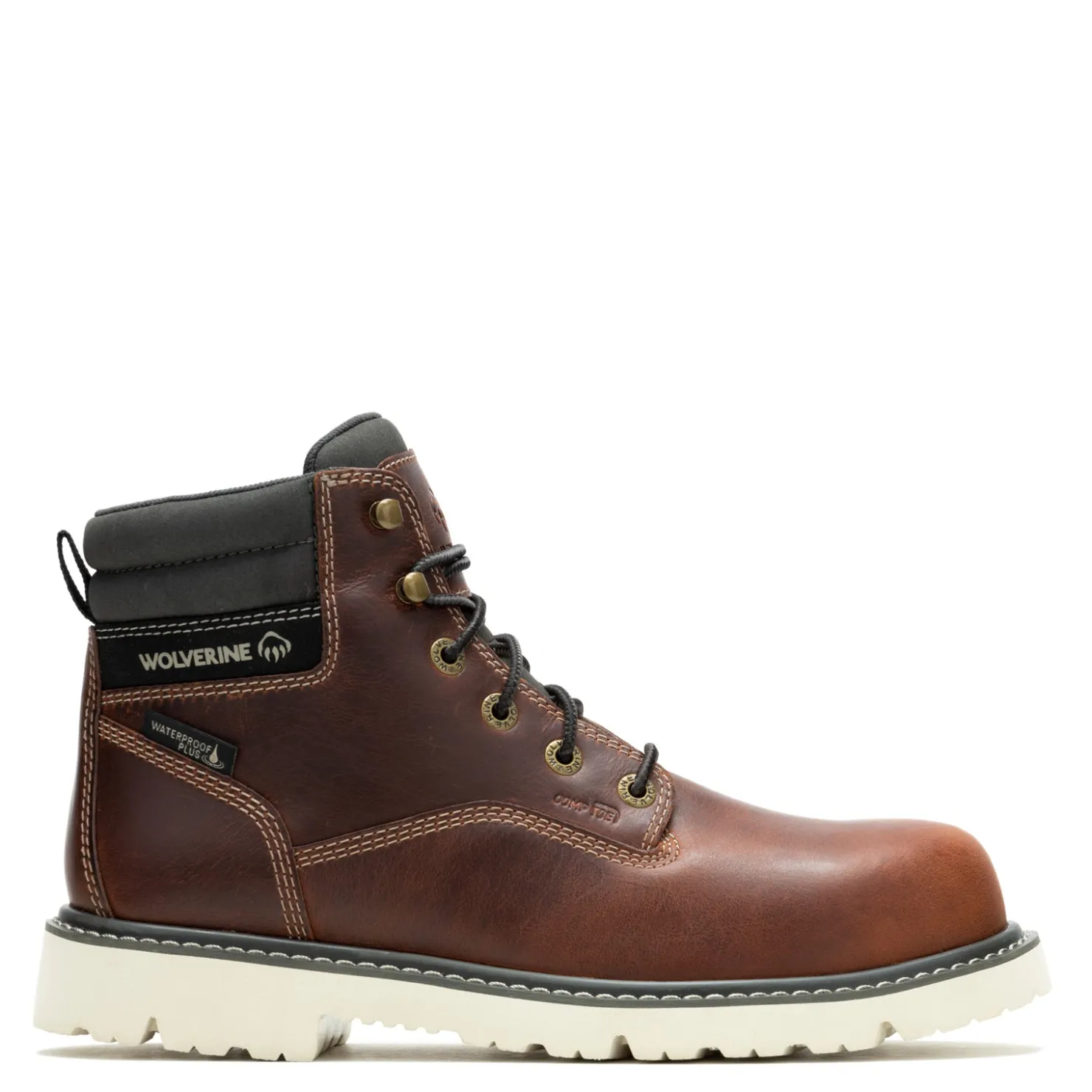 Work & Safety*Wolverine Men's Boots, Revival CarbonMax 6†Work Boot Rust