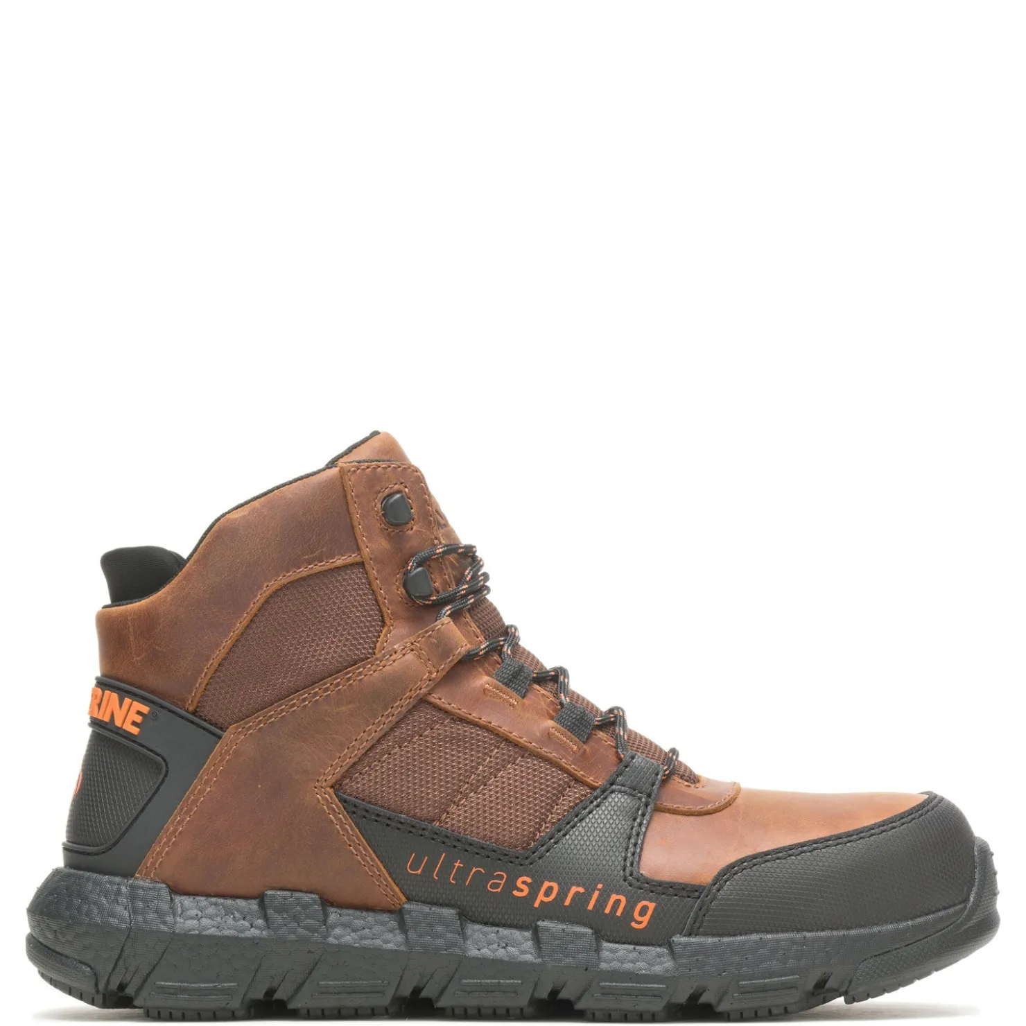 Work & Safety*Wolverine Men's , Rev UltraSpring DuraShocks Vent Composite Toe Boot Tobacco