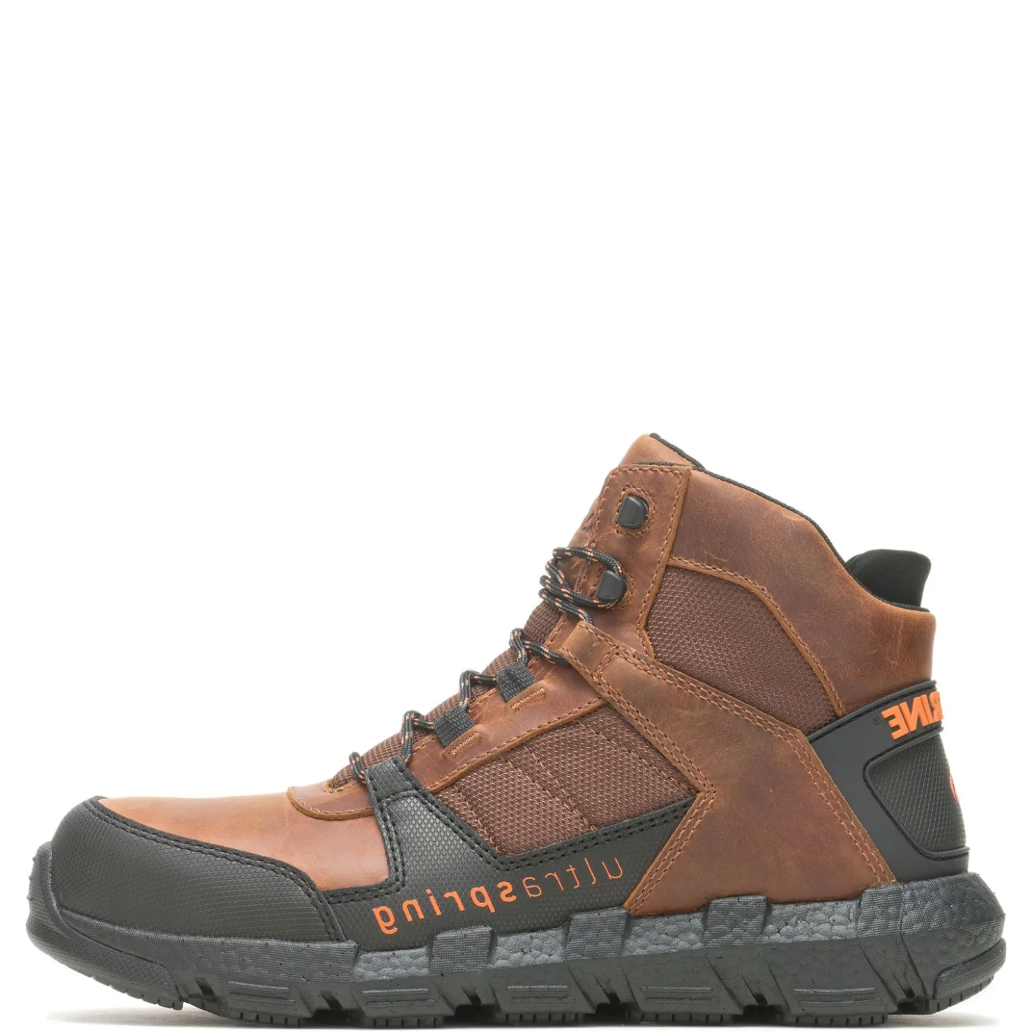 Work & Safety*Wolverine Men's , Rev UltraSpring DuraShocks Vent Composite Toe Boot Tobacco