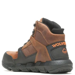 Work & Safety*Wolverine Men's , Rev UltraSpring DuraShocks Vent Composite Toe Boot Tobacco