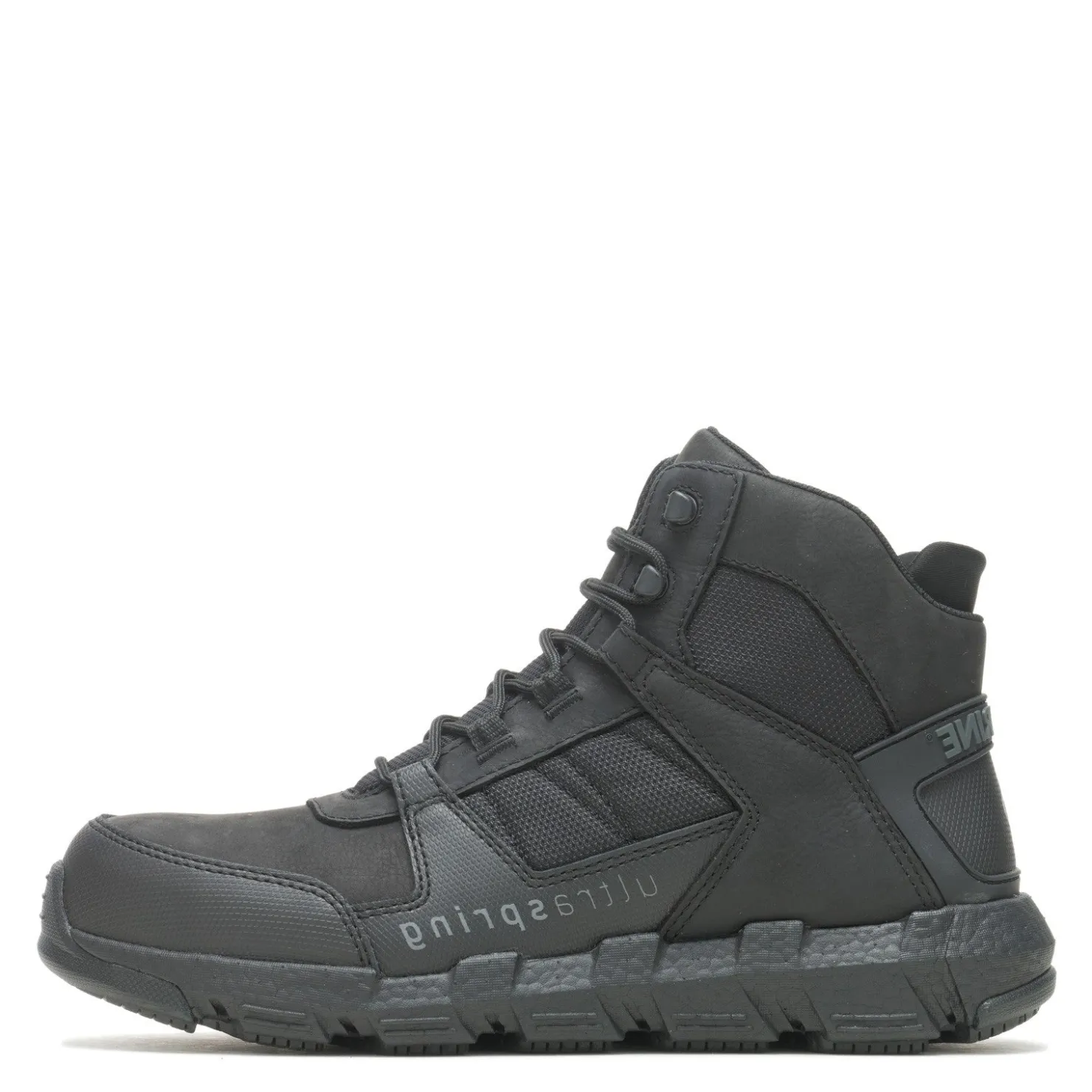Boots*Wolverine Men's , Rev UltraSpring DuraShocks Vent Composite Toe Boot Black