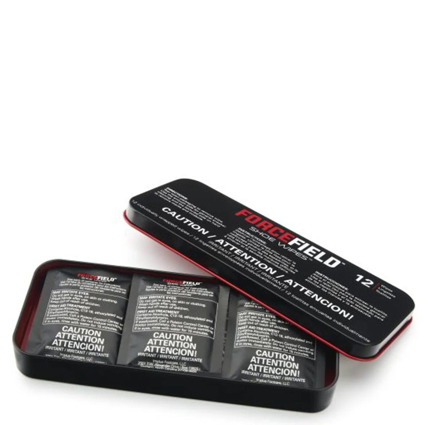 Shoe Care & Polish*Sofsole Implus Llc Sof Sole, Premium Shoe Cleaning Wipes -12 Pack Black