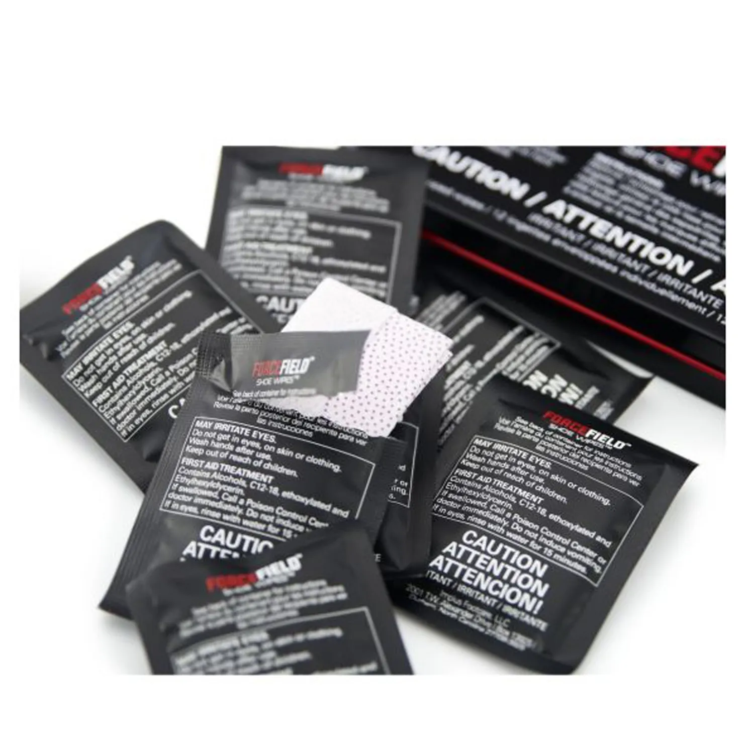 Shoe Care & Polish*Sofsole Implus Llc Sof Sole, Premium Shoe Cleaning Wipes -12 Pack Black