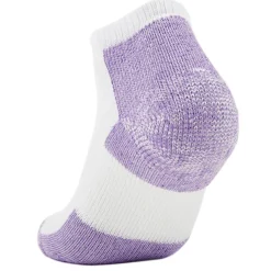 Socks*Thorlo socks, Maximum Cushion Low Cut Running Sock White Lilac