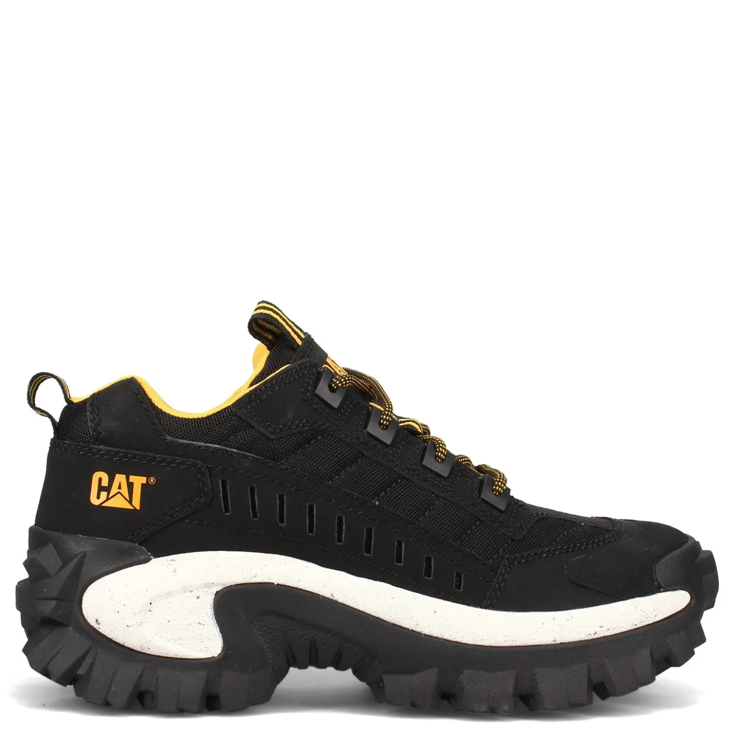 Sneakers & Athletics*Caterpillar Unisex Men's , Intruder Trainer Black / White