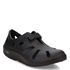 Clogs*OOFOS Unisex , OOcandoo Slip-On Recovery Shoe Black
