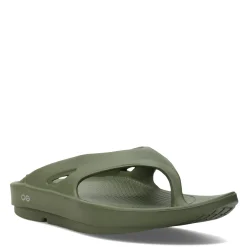 Flip Flops*OOFOS Unisex , OOriginal Sandal Forest Green