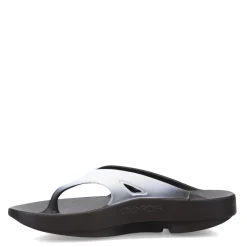 Sandals*OOFOS Unisex , Ooriginal Sandal Black White