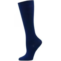 Socks*Think Medical Unisex , Solid Compression Socks Navy