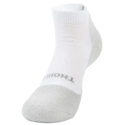 Socks*Thorlo Unisex Socks, Light Cushion Low-Cut Pickleball Socks - 1 Pair White