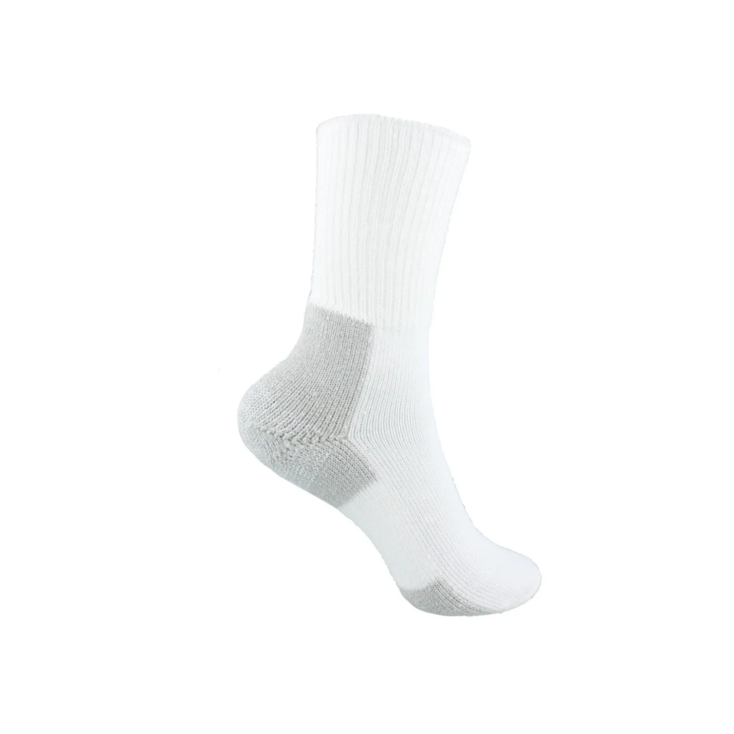 Socks*Thorlo Unisex , XJ Running Socks - Medium - 1 Pack White